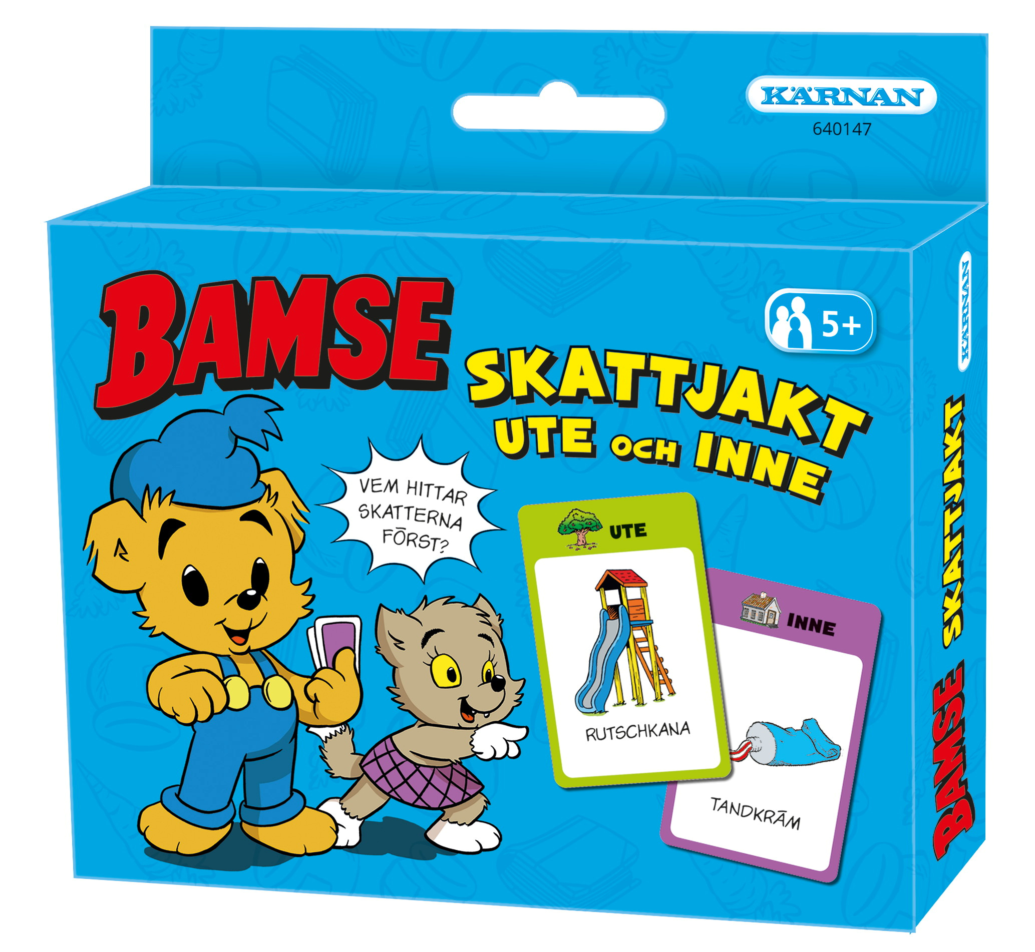 Kortspel Bamse´s Skattjakt, ute och inne (SE)