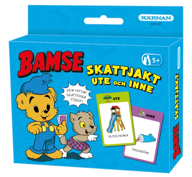 Kortspel Bamse´s Skattjakt, ute och inne (SE)
