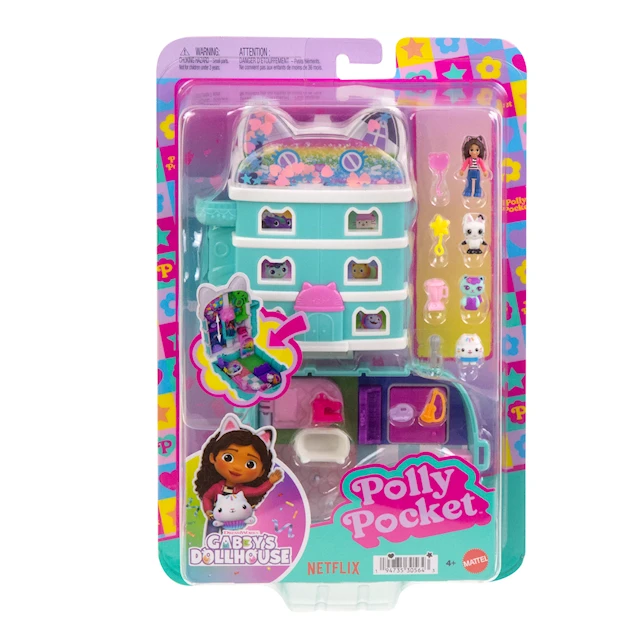 Gabby's Dollhouse Compact Polly Pocket