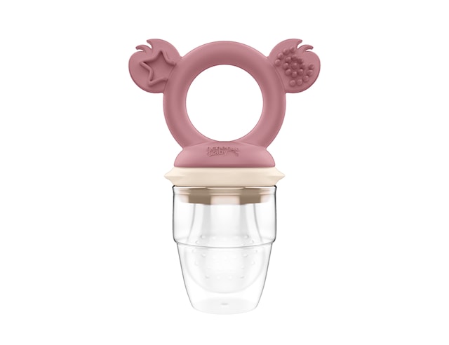 Tuotekuva 1 - Food Feeder Silikon Dusty Rose & Sand Cherub Baby