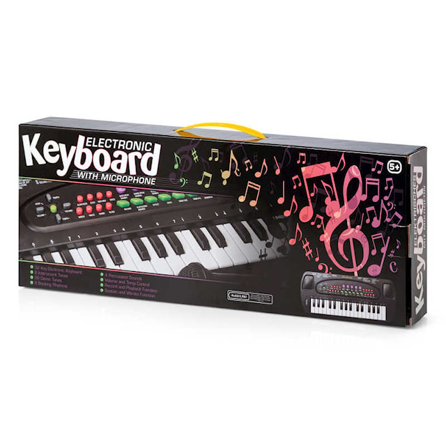 Produktbild 6 för Elektroniskt Keyboard med Mikrofon Tobar