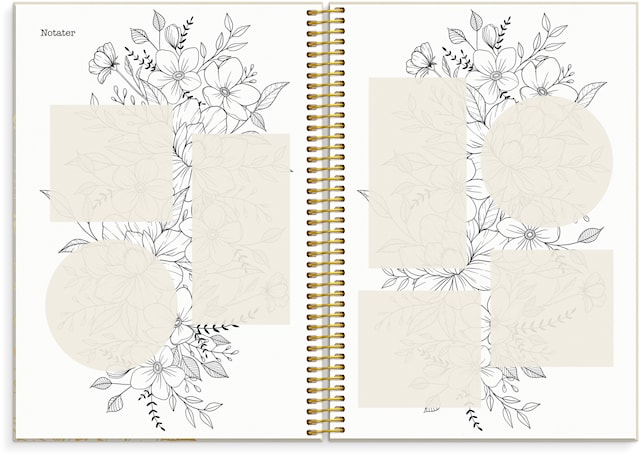 Produktbilde 3 for Life Planner Bloom A5 26/27 Grieg