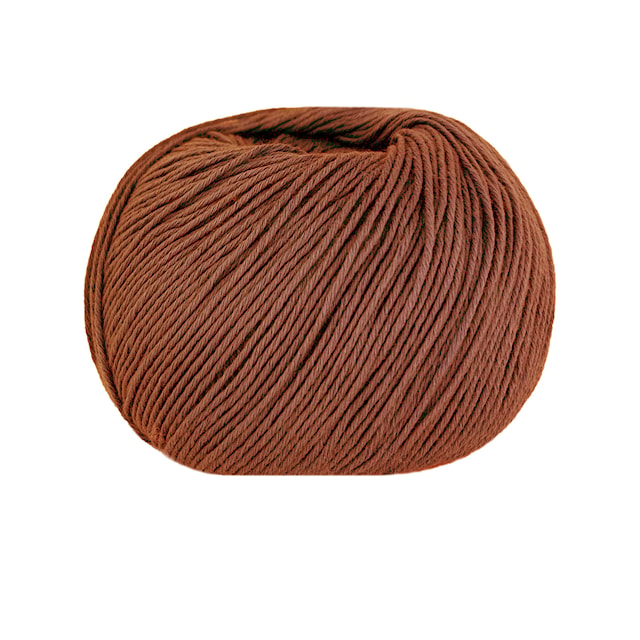 Cashcot organisk bomull och kashmir 50gr Marrone 276 Lana Gatto
