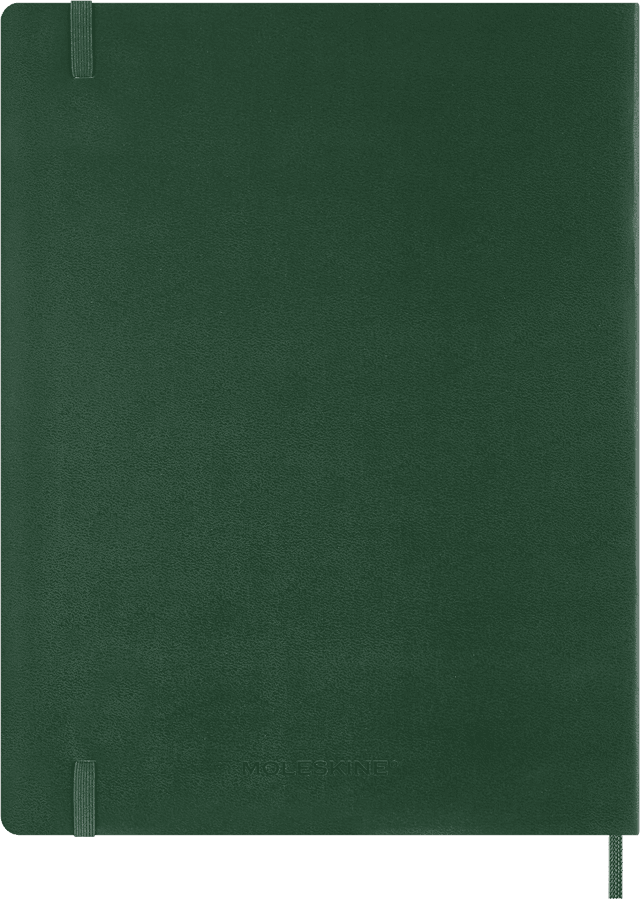 Tuotekuva 7 - Kalenteri 2026 Essential Planner Weekly Vertical XXL Myrtle Green Moleskine