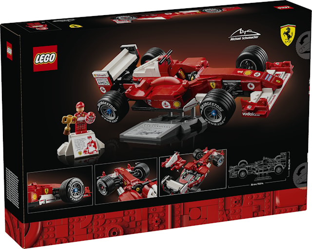 Produktbilde 3 for Ferrari F2004 & Michael Schumacher LEGO® Icons (11375)