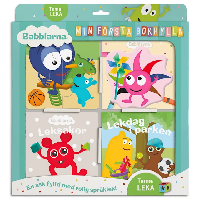 Min Första Bokhylla Leka Babblarna