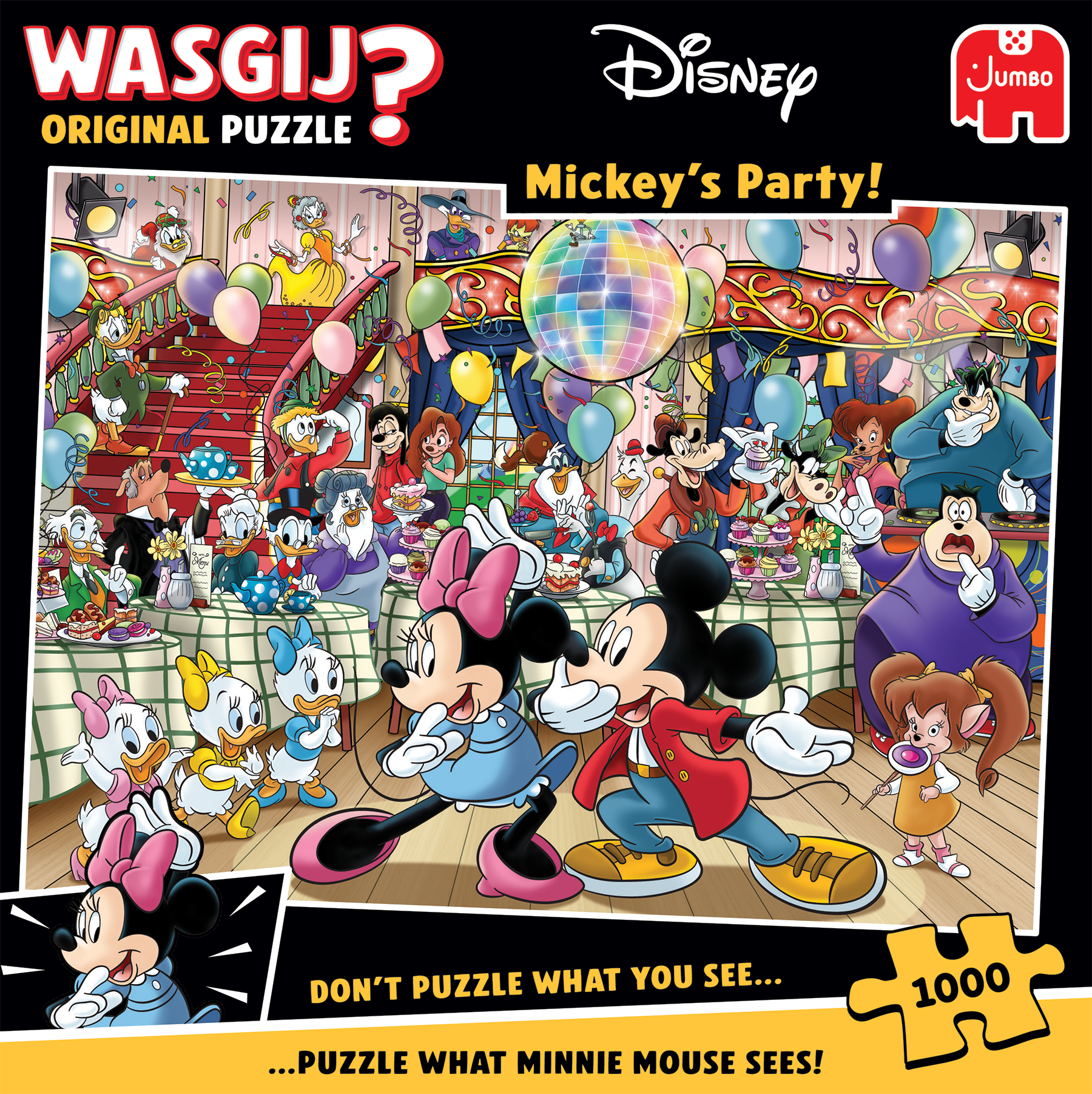 Wasgij Original Disney Mickey’s Party! Pussel 1000 bitar