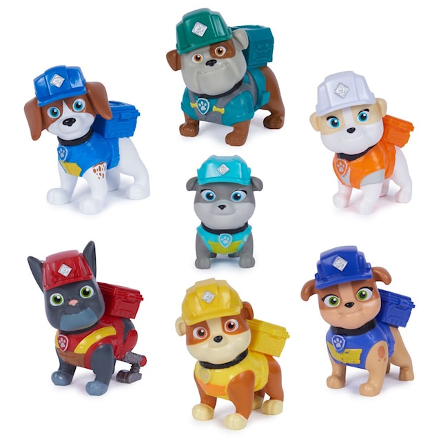 Produktbilde 1 for Rubble & Crew Figurer  7-pack Paw Patrol