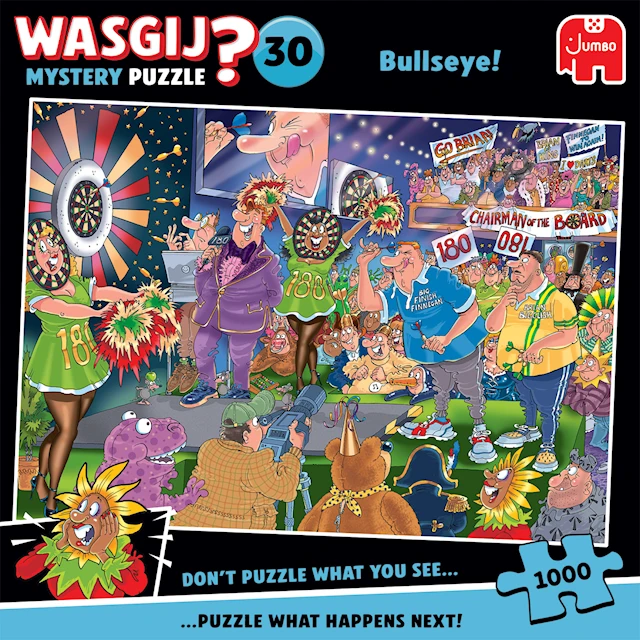 Wasgij Mystery 30 - Bullseye! Palapeli 1000 palaa
