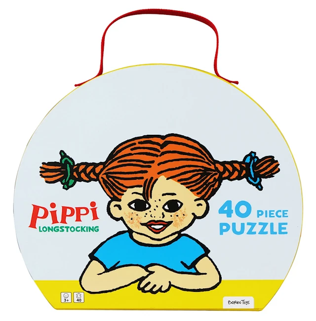 Pussel Astrid Pippi Suitcase 40 bitar