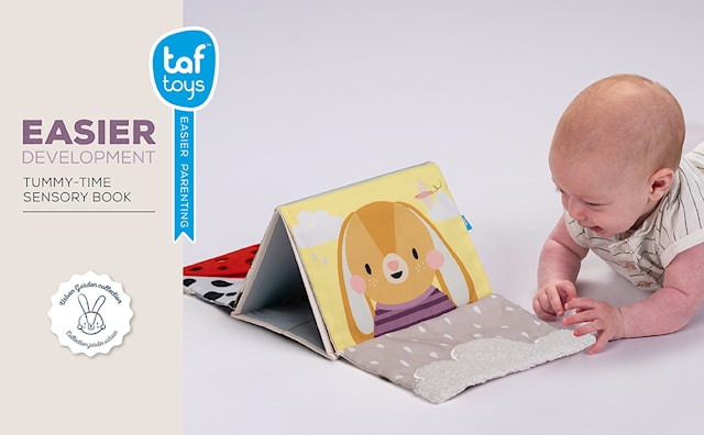 Produktbild 2 för TAF Tummy Time Sensory Book