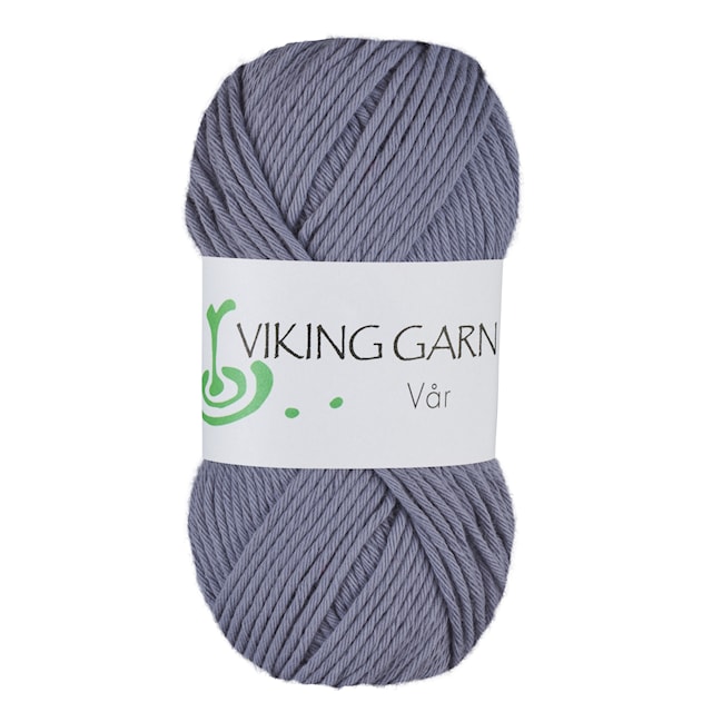 Vår Puuvillalanka 50 g liila Viking Garn