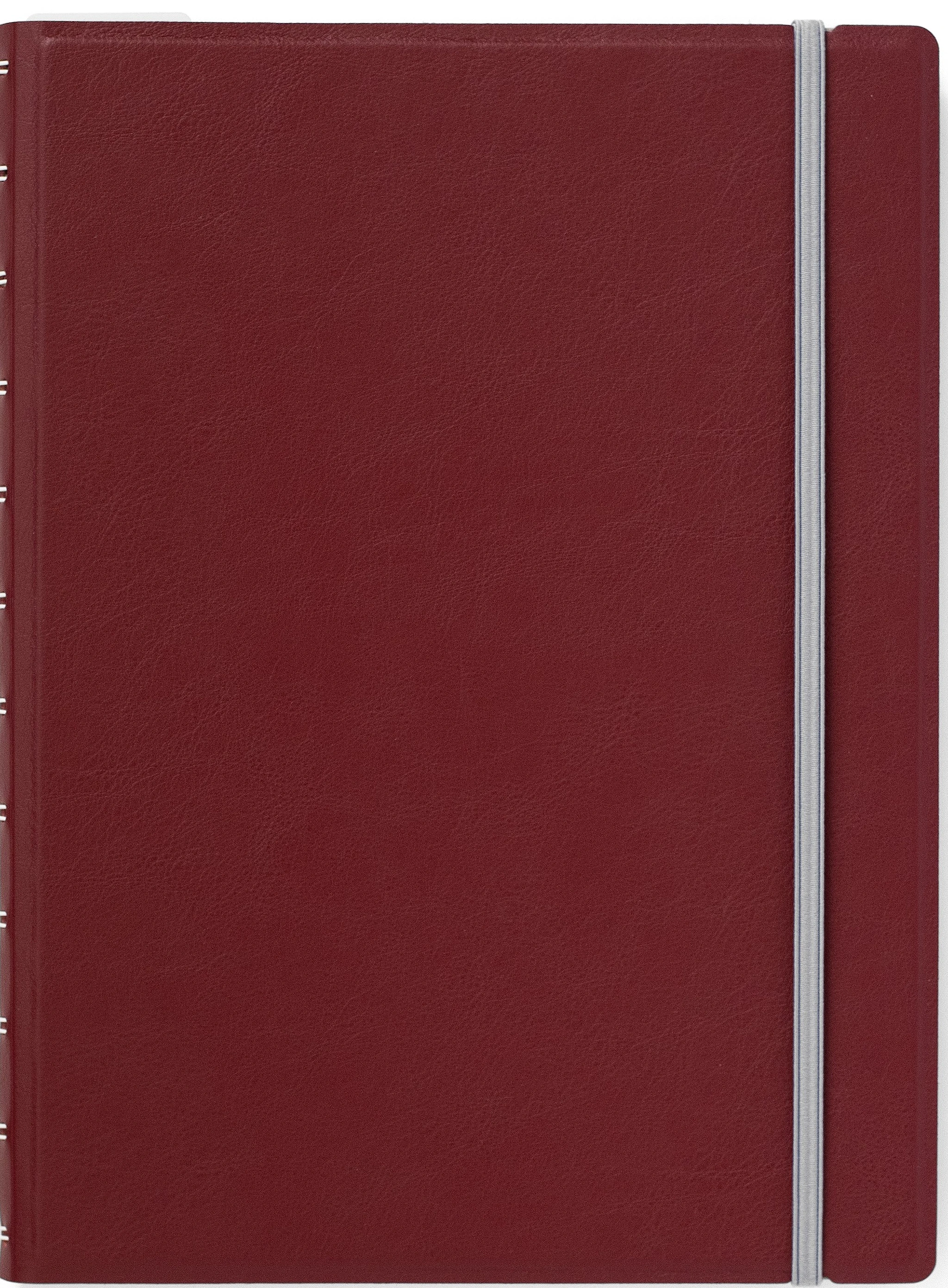 Produktbild för Anteckningsbok A5 Linjerad Burgundy Filofax