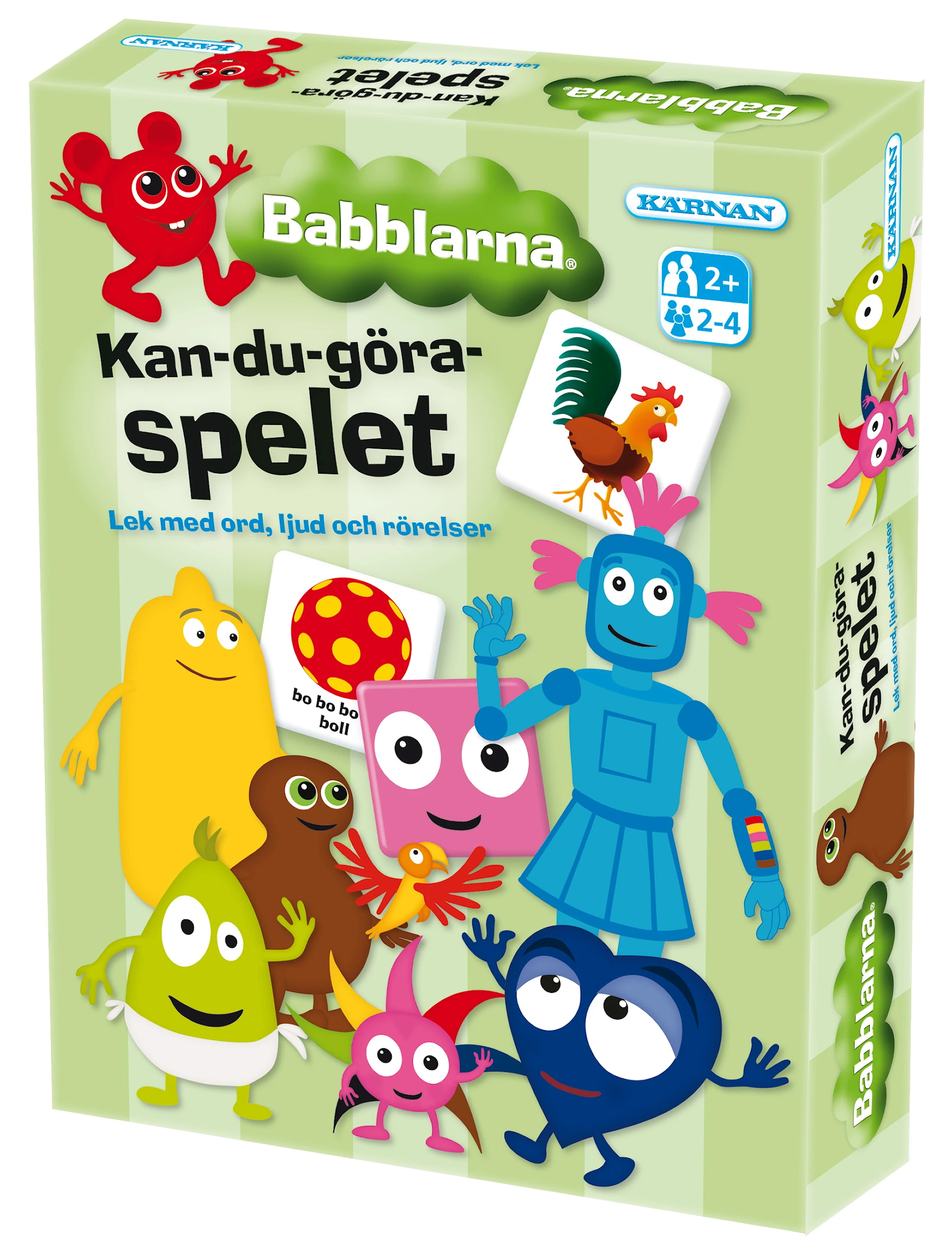 Produktbild för Babblarna Kan du göra-spelet, Kärnan (SE)