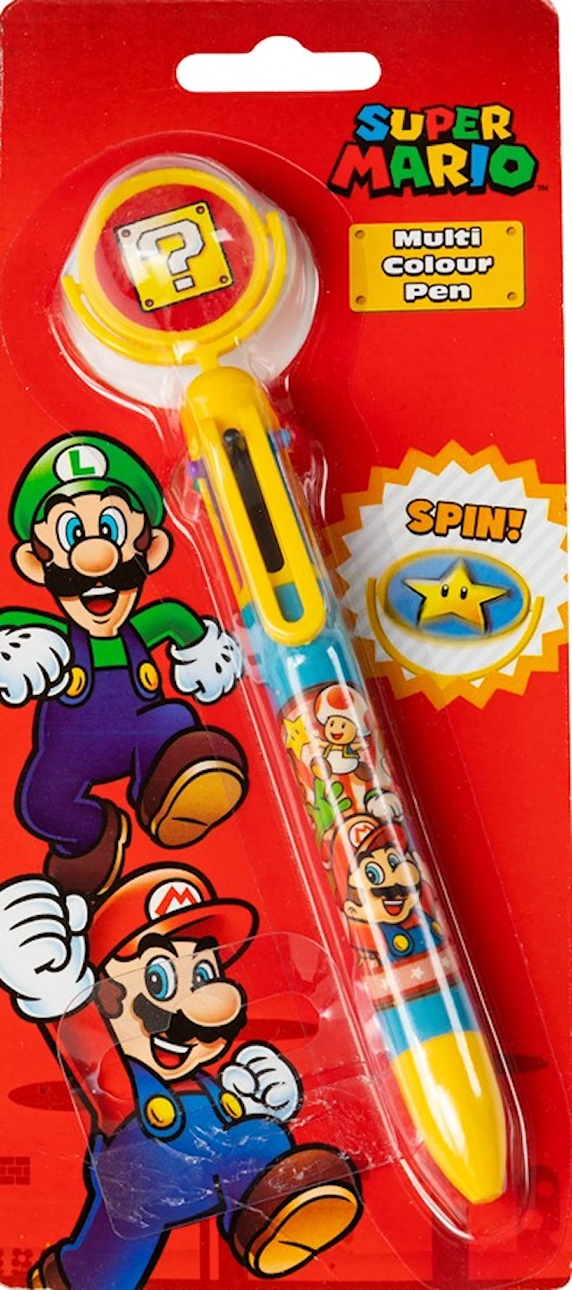 Monivärikynä Super Mario