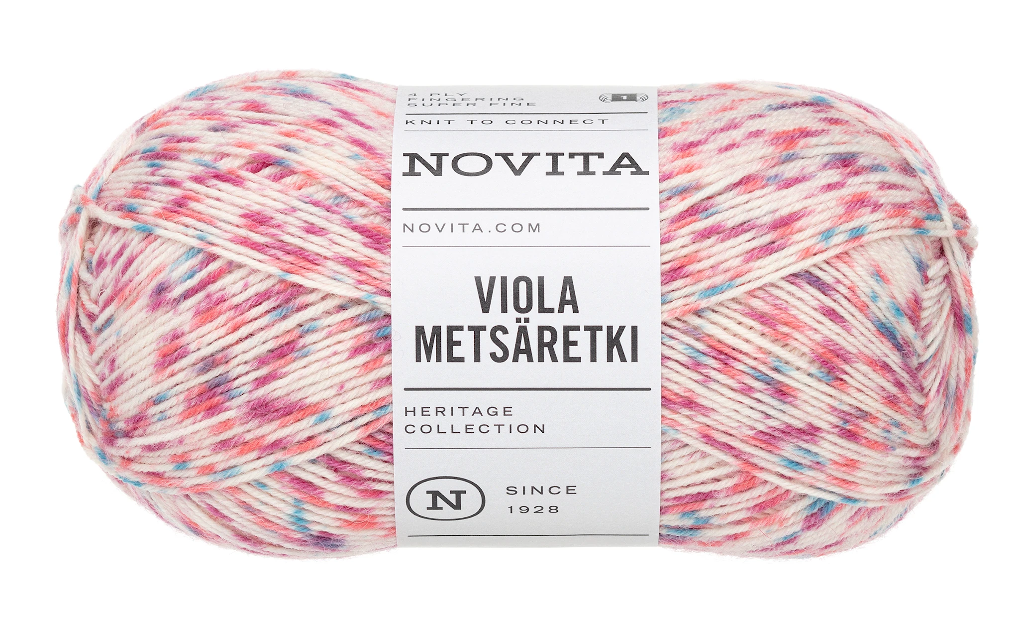 Produktbild för Viola Metsäretki Garn Ullmix 100g Blåbärskog 8331 Novita