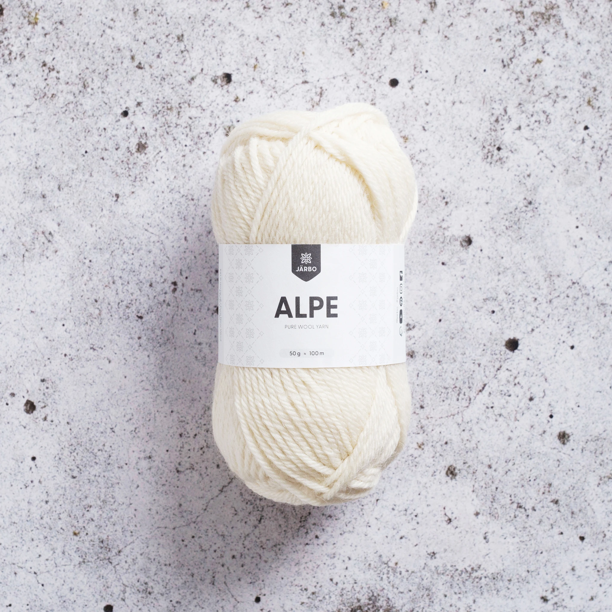 Produktbild för Alpe ullgarn 50 gr Järbo