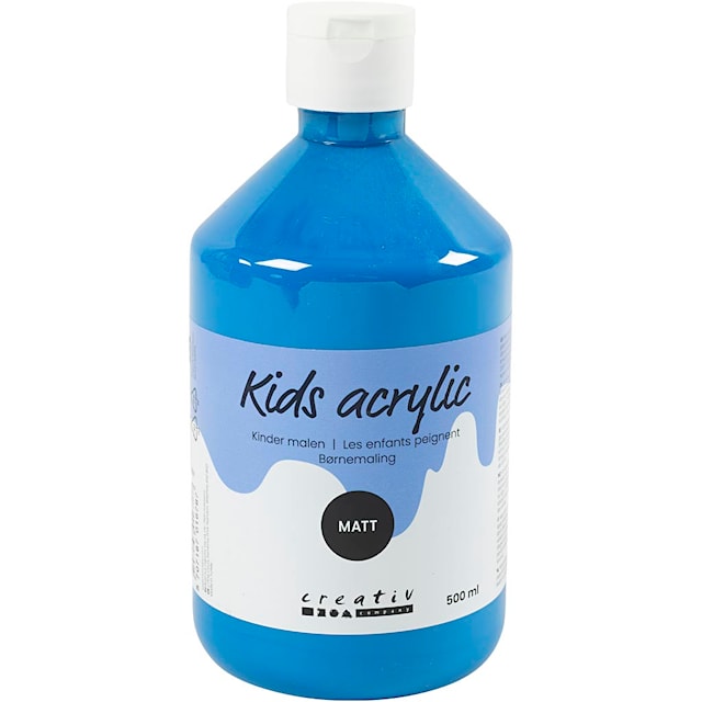 Produktbilde 1 for A-Color akrylmaling, 500 ml, primær blå