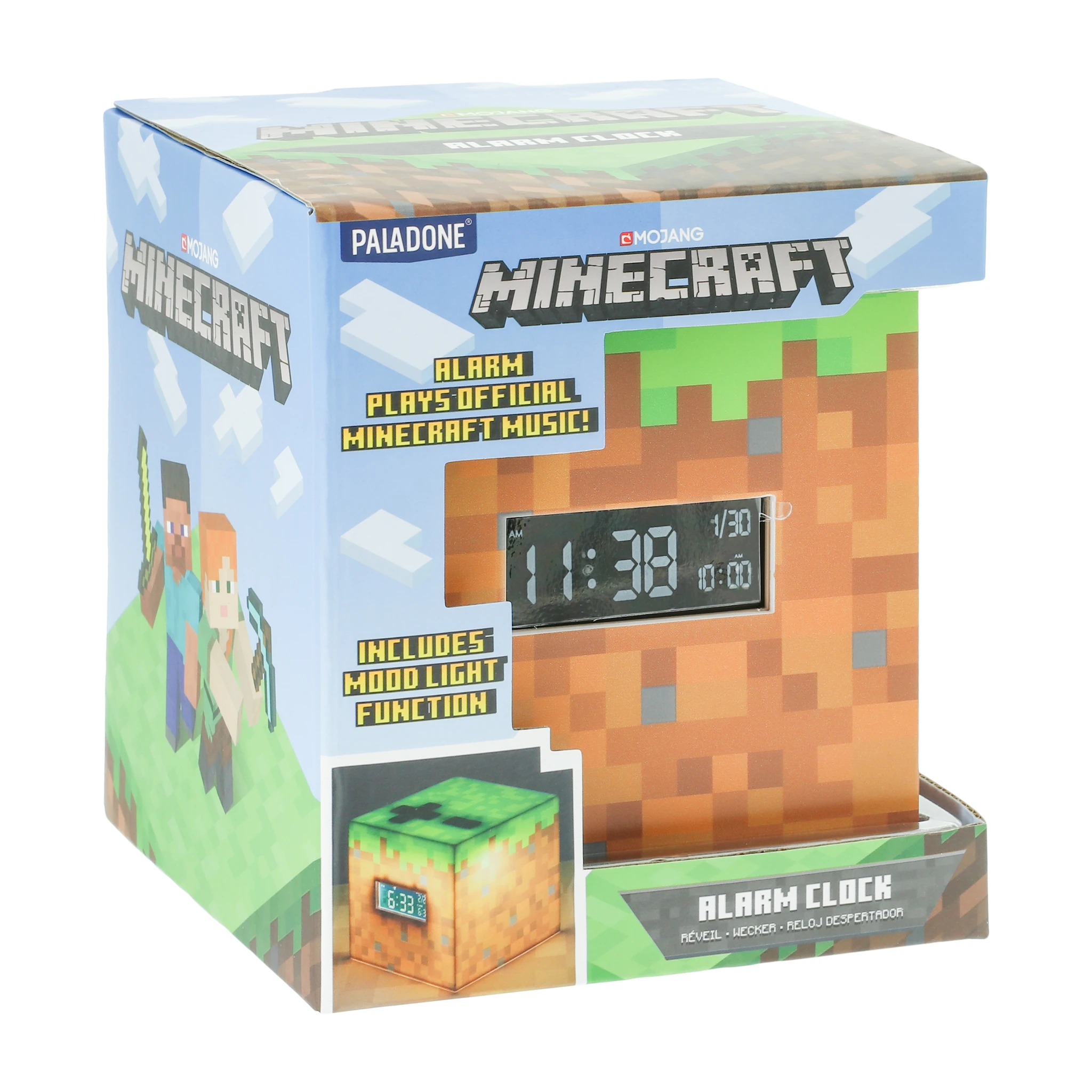 Produktbilde for Vekkerklokke Minecraft Paladone