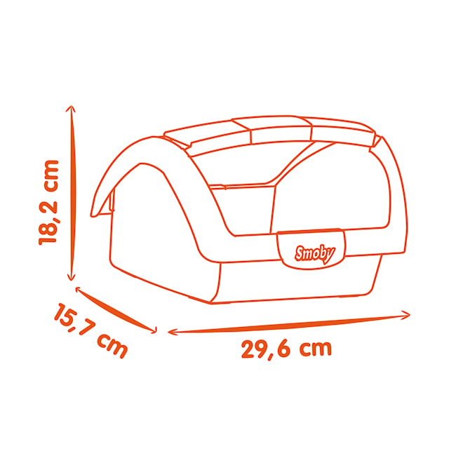 Tuotekuva 4 - Smoby Black+Decker työkalulaatikko 6 työkalulla