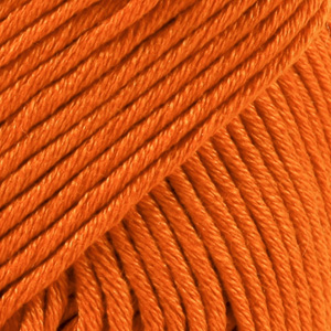 Muskat Bomullsgarn 50 g Mörk Orange (49) Drops
