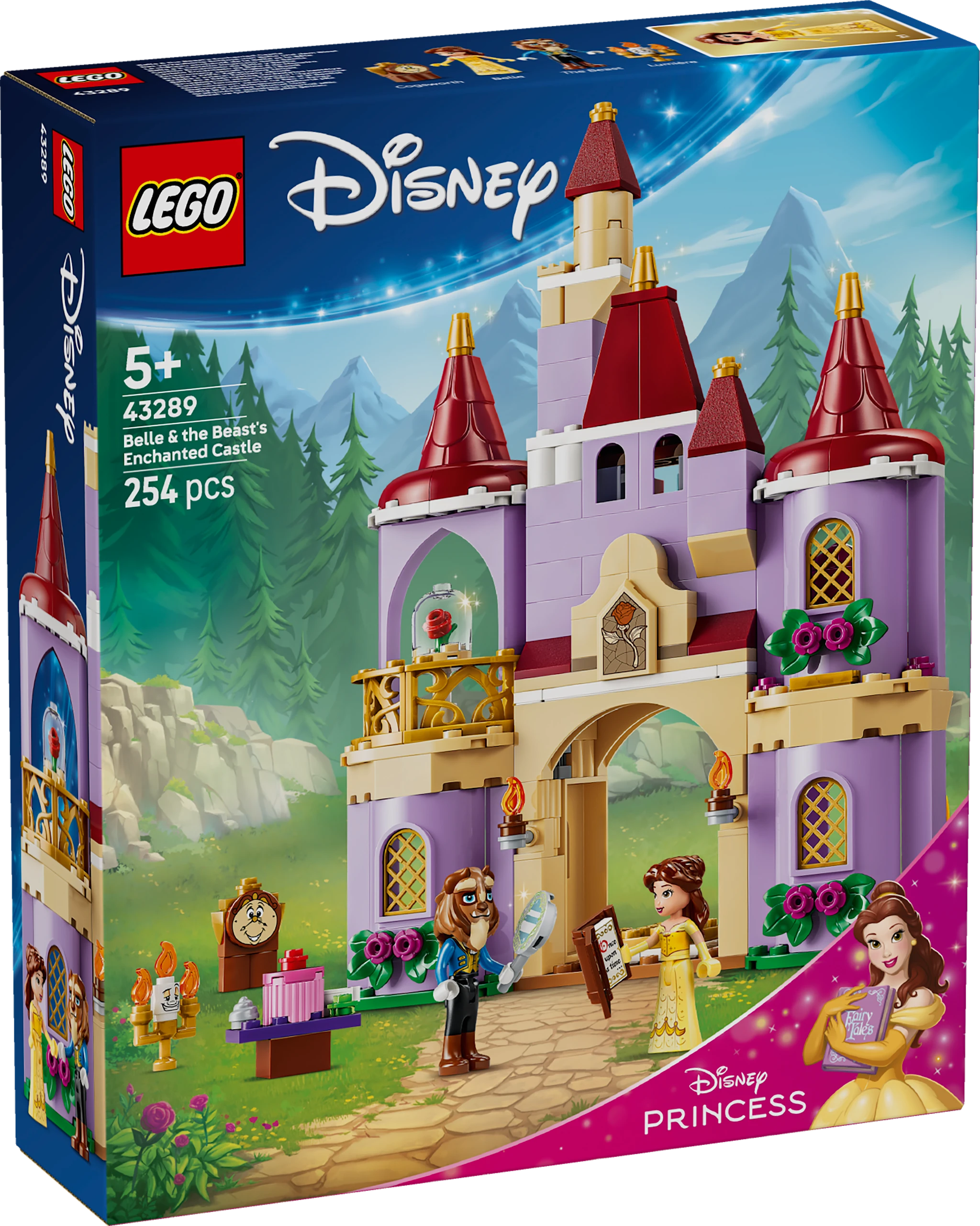 Tuotekuva ille Kaunottaren ja hirviön lumottu linna LEGO® Disney Princess (43289)