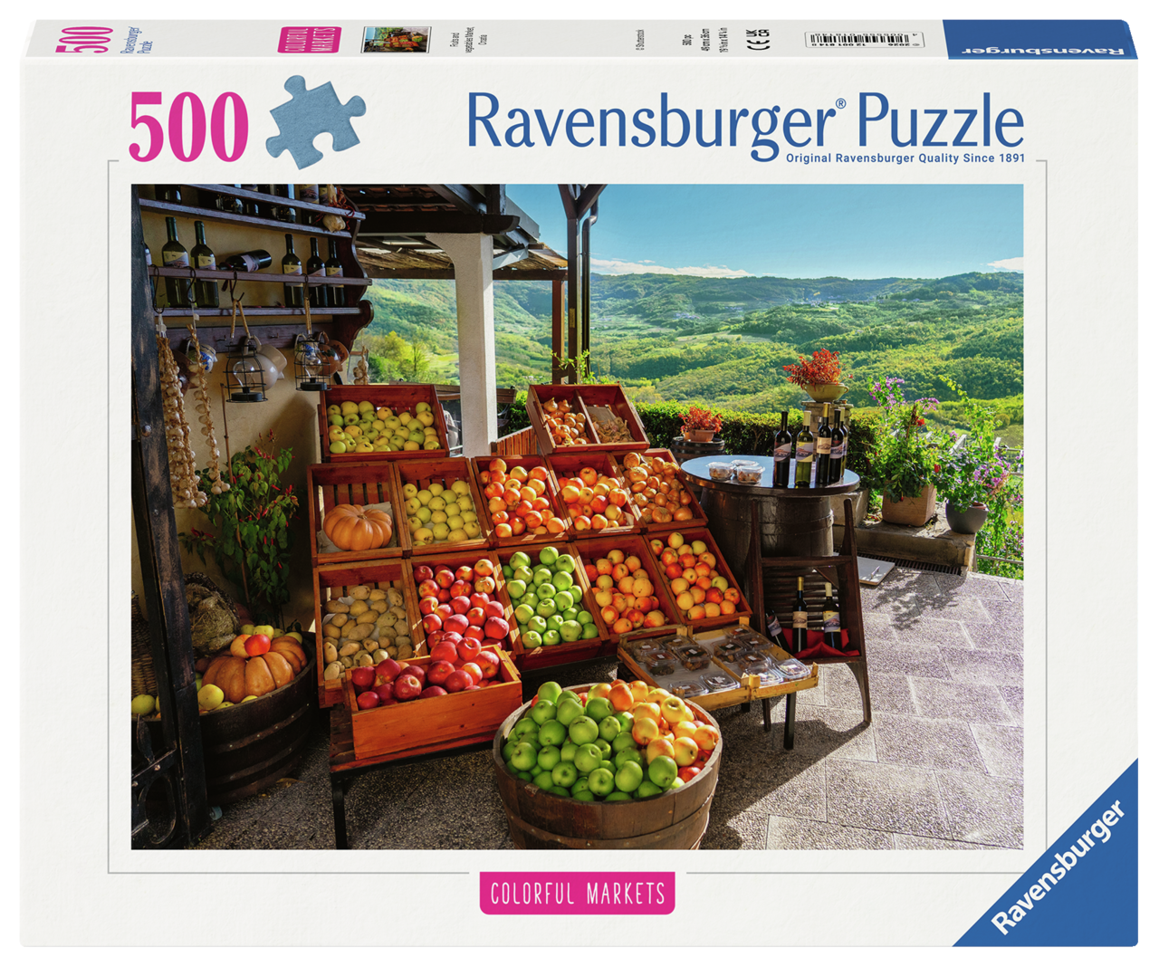Fruit Market Croatia Palapeli 500 palaa Ravensburger