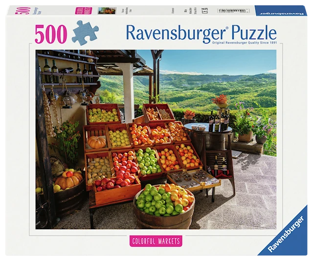 Fruit Market Croatia Pussel 500 Bitar Ravensburger