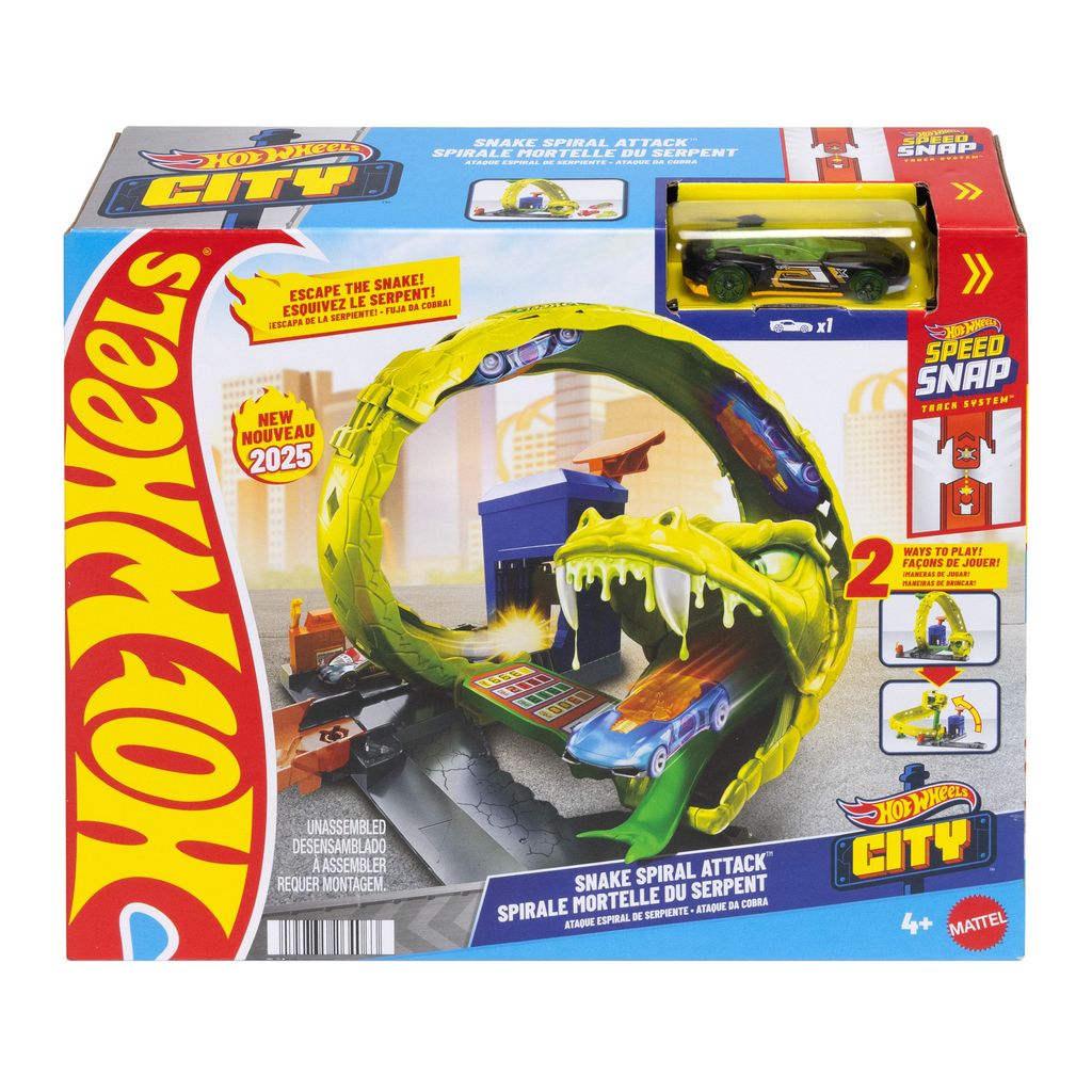 City Snake Attack Lekset Hot Wheels