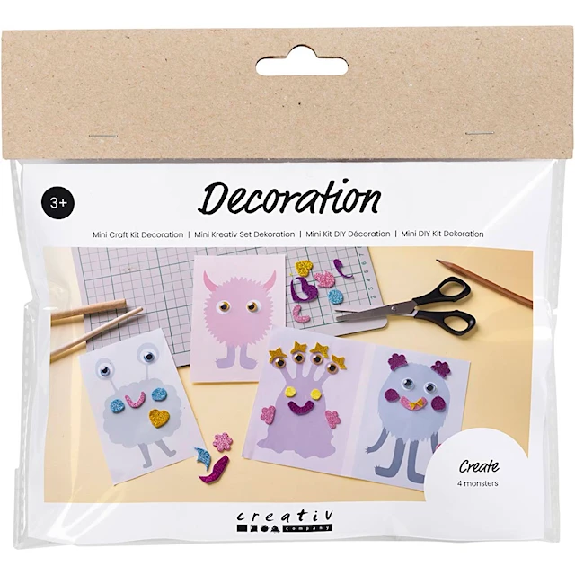 Mini DIY Kit - Monster, Creativ Company