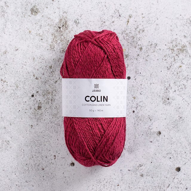 Nya Colin Pellava- ja Puuvillasekoite 50 gr Red relic 139 Järbo