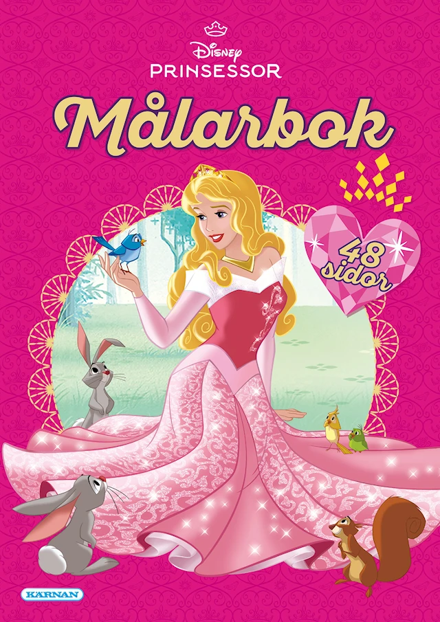 Målarbok Disney Prinsessor Kärnan
