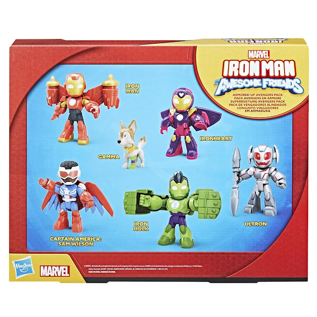 Produktbild 4 för Figurer 6-pack Iron Man and His Awesome Friends