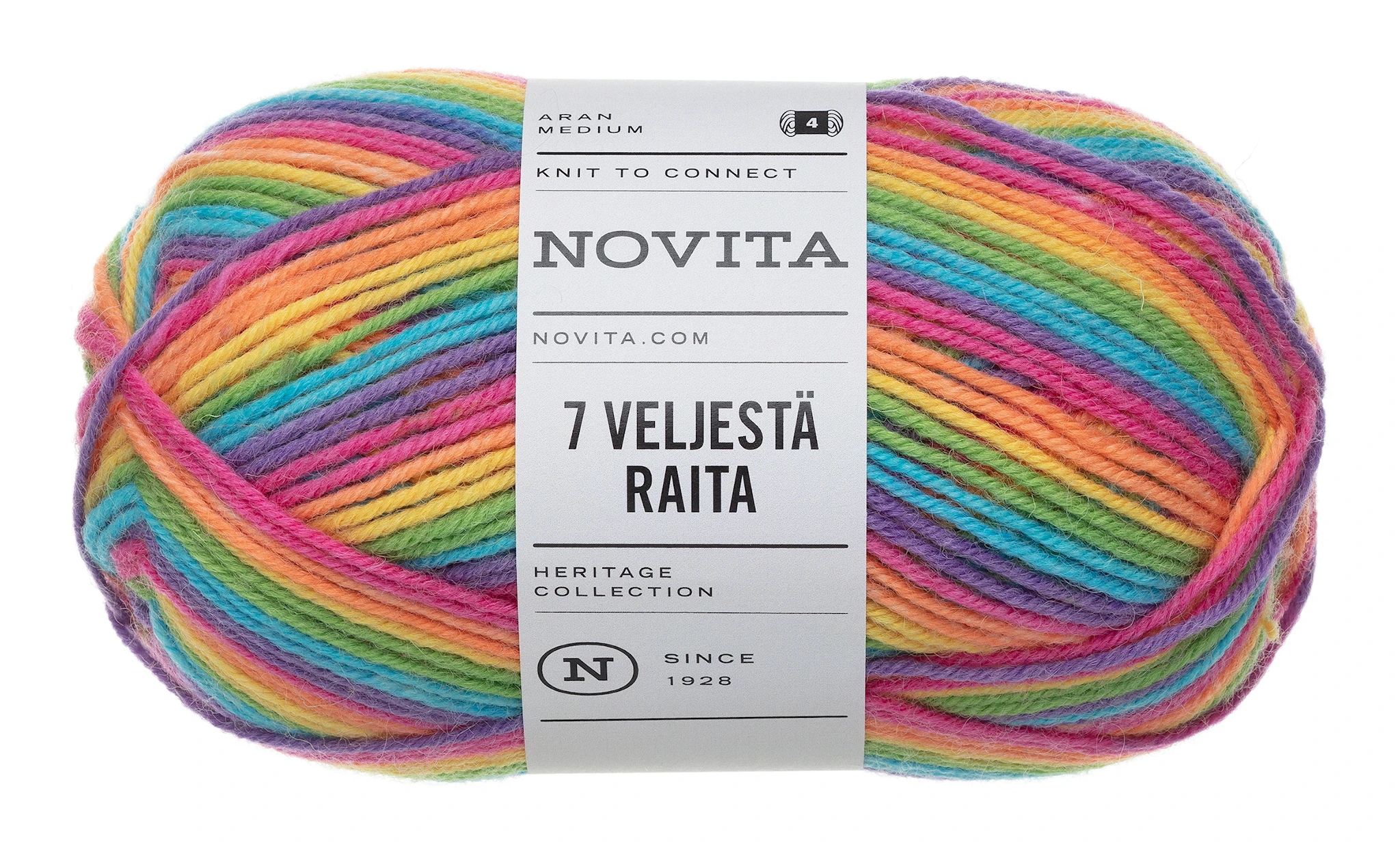 Produktbilde for 7 Brødre Raita Garn Ullmiks 100 g Novita