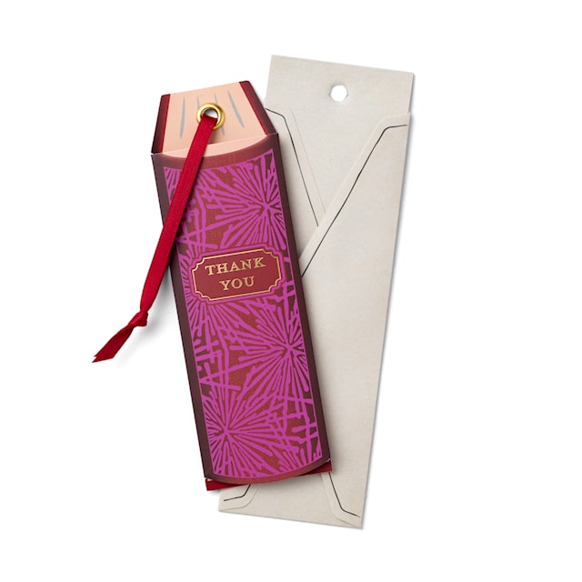 Produktbilde 1 for Bokmerkekort Thank-You Catwalk