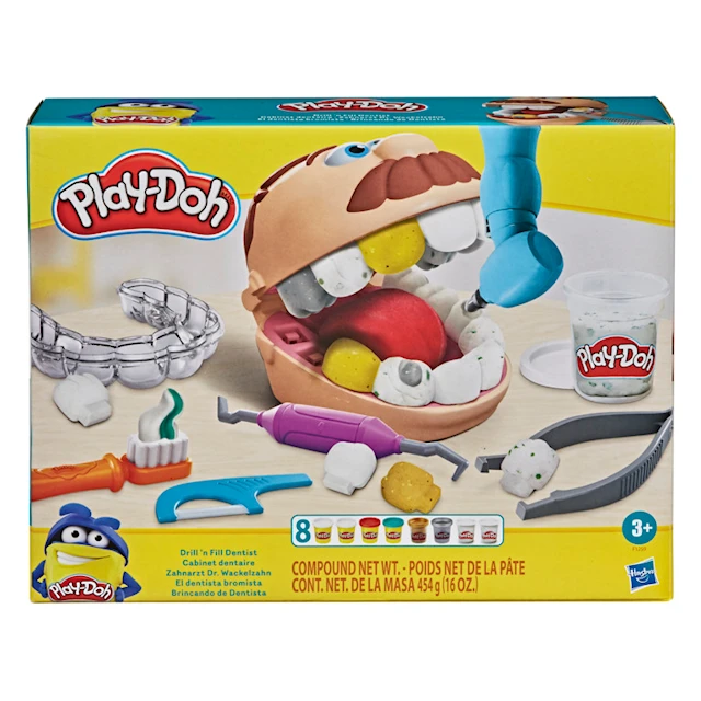 Drill N Fill Hammaslääkäri Play-Doh