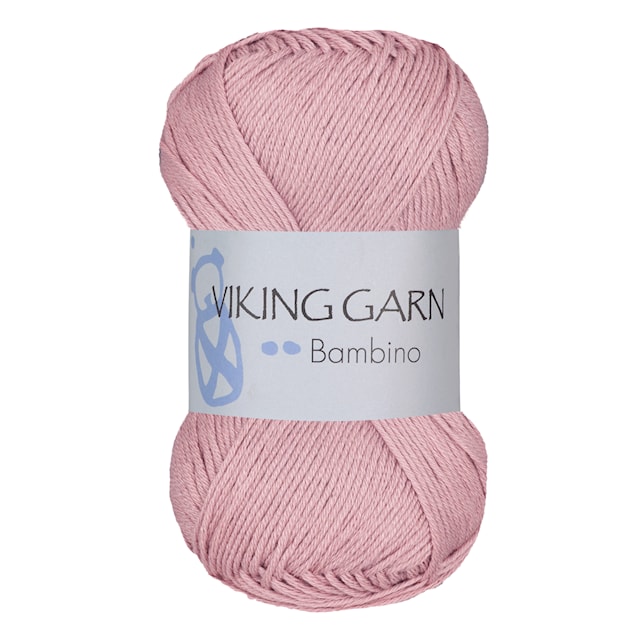 Bambino Lanka Puuvillasekoite 50 g Puuterinpunainen 416 Viking Lanka