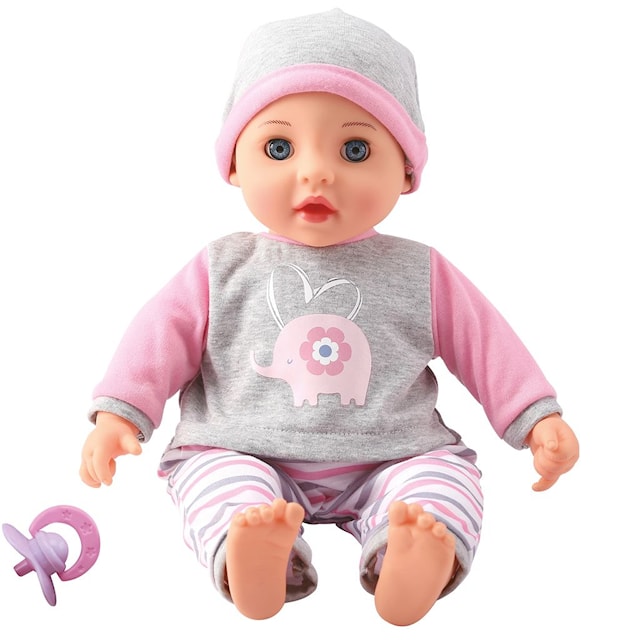 Produktbilde 1 for Funksjonell babydukke 40 cm Little Me