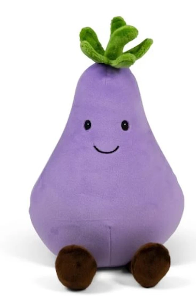 Funky Friends Gosedjur Aubergine 20 cm Animigos
