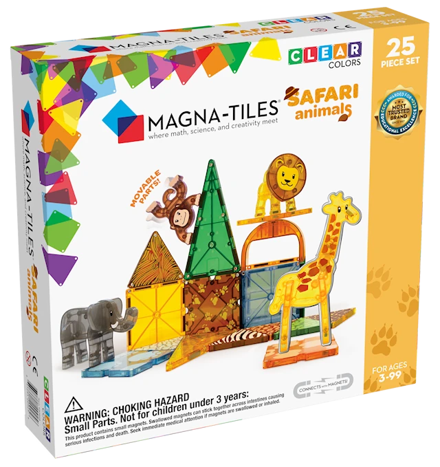Magna-Tiles Safari Animals 25 bitar