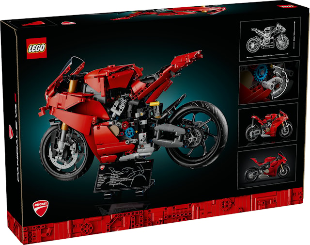 Tuotekuva 3 - Ducati Panigale V4 S ‑moottoripyörä LEGO® Technic (42202)