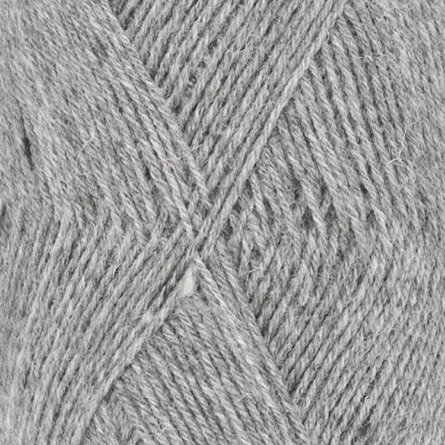 Fabel Uni Colour Villasekoitus 50 g Light Grey Drops