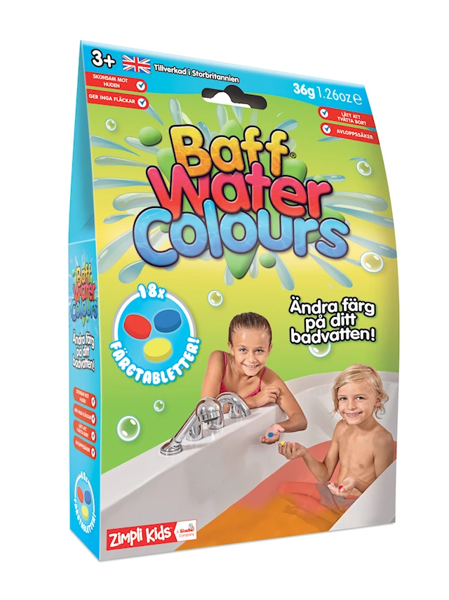 Baff Water Colours Zimpli Kids