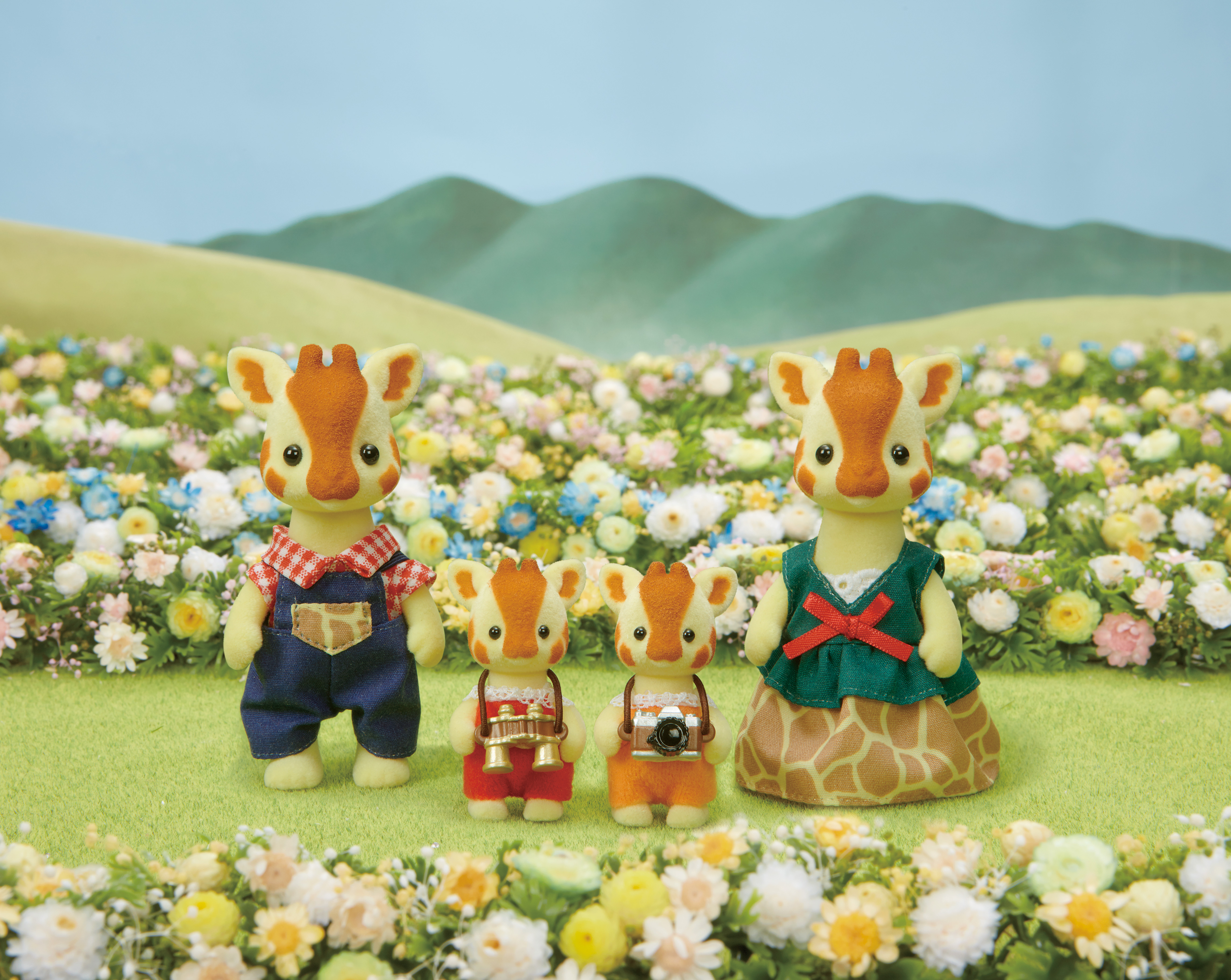Familjen Giraff Sylvanian Families