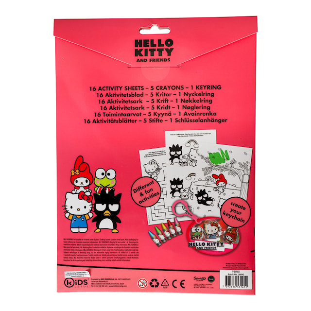 Produktbilde 6 for Aktivitetsblad A4 med Konvolutt Hello Kitty