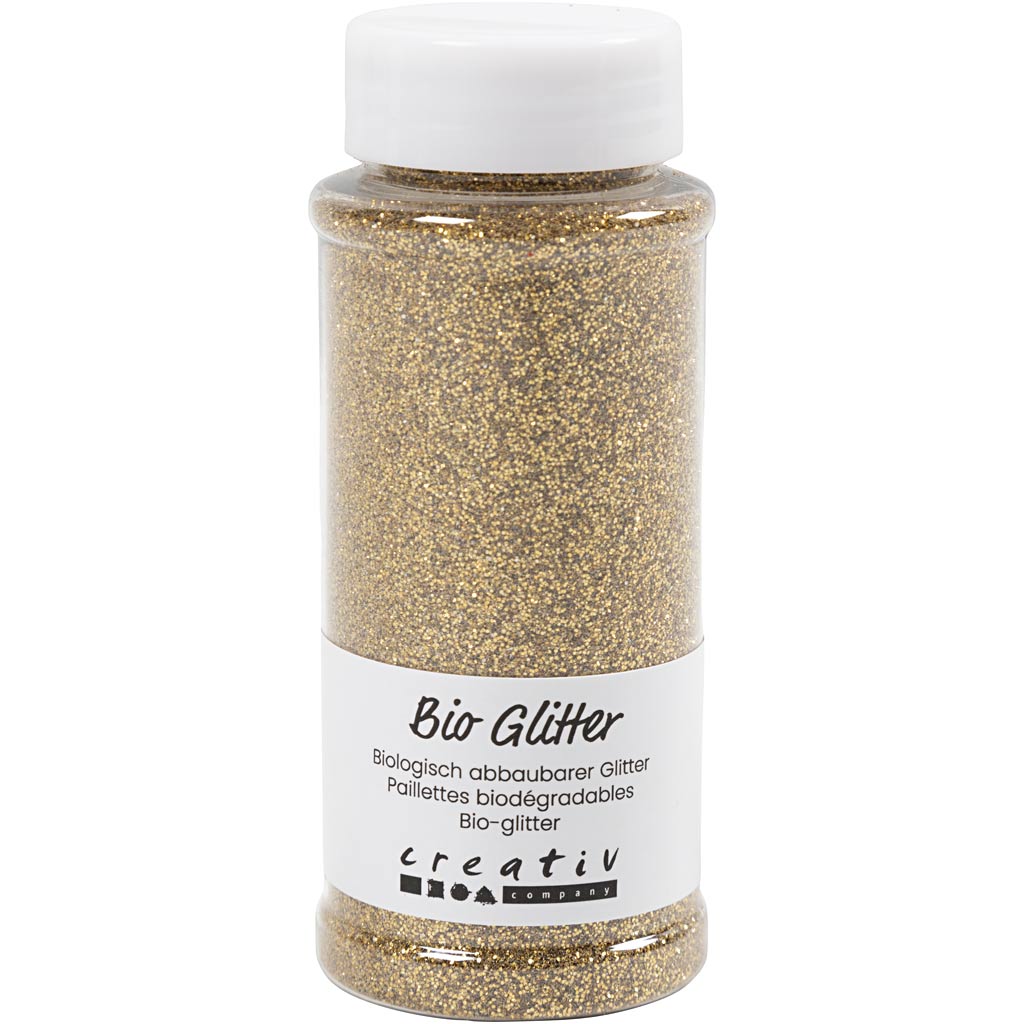 Bio-glitter Guld 140 ml/ 1 burk