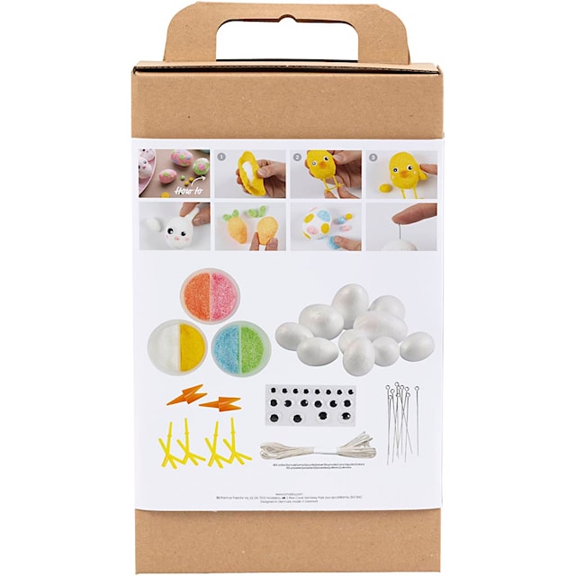 Produktbilde 4 for DIY Kit Modellering, Påskefigurer, 1 pk.