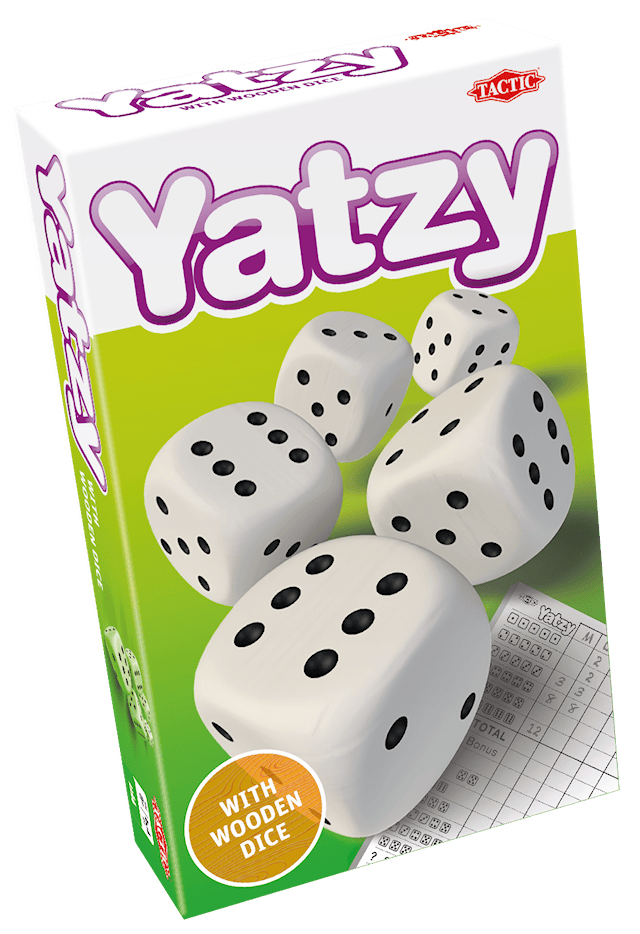 Produktbilde 1 for Yatzy Med Treterninger (SE/FI/NO/DK/EN)