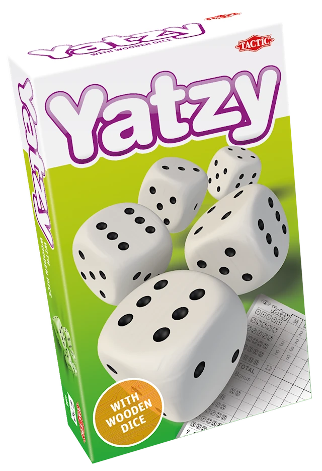 Yatzy puunopilla (FI/SE/NO/DK/EN)