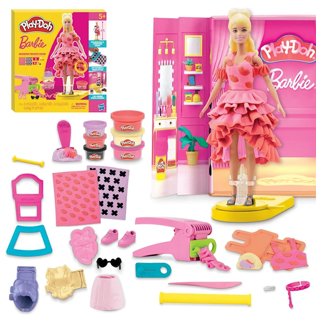 Pd Barbie Designer Fashion Show Play-Doh